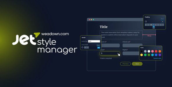 JetStyleManager 1.3.8 – Gutenberg 区块样式管理插件