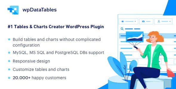wpDataTables 7.5.2.3 – WordPress 表格与图表管理器