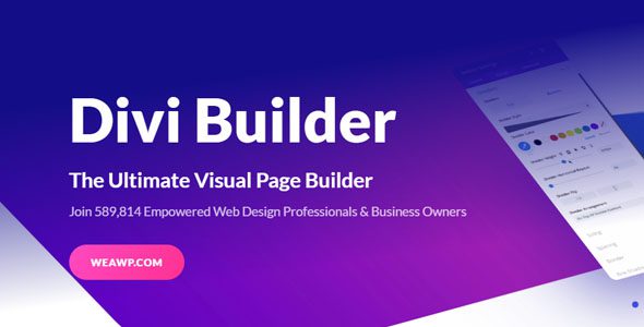 Divi 4.27.9 – 构建者视觉页面构建者 WordPress 插件
