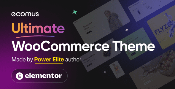 Ecomus 2.4.9 – 多功能的WooCommerce 游戏 主题