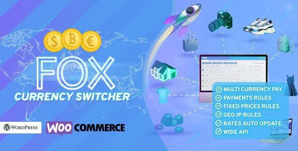 FOX – WooCommerce Currency Switcher Professional – Multi Currency [WOOCS] 2.5.4 主题