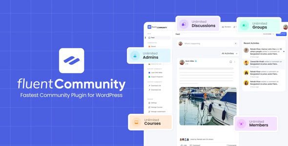 Fluent Community Pro 2.10.01 – WordPress 社区插件