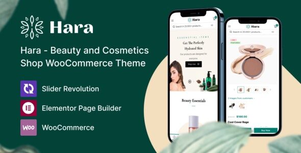 Hara 1.2.22 – 美和化妆品商店WooCommerce主题