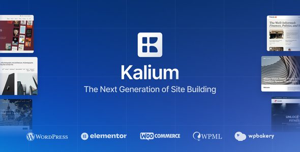Kalium 3.34 – 创意多用途 WordPress & WooCommerce 主题