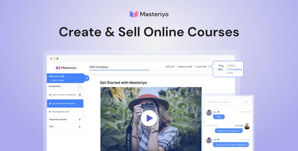 Masteriyo Pro 3.4.1 – LMS 文字新闻插件