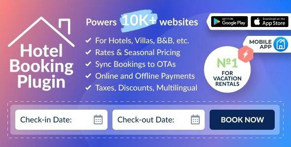 MotoPress Hotel Booking 6.2.4 – 酒店预订文字新闻插件