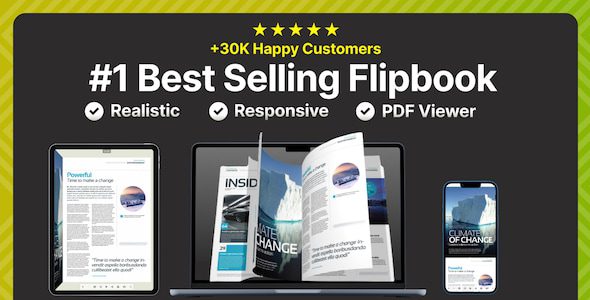 Real 3D FlipBook PDF Viewer 5.4 – 文字新闻插件