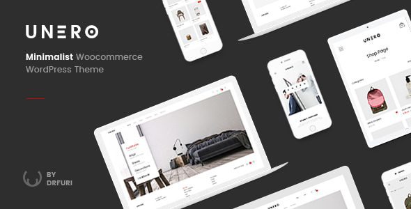 Unero 2.3.3 – 最小化 AJAX WooCommerce WordPress 软件 主题