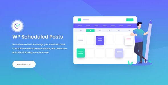 WP Scheduled Posts Pro (SchedulePress) 5.3.3 主题