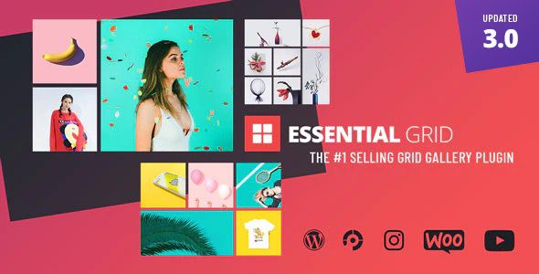 Essential Grid 3.2.2 – 图片库文字新闻插件
