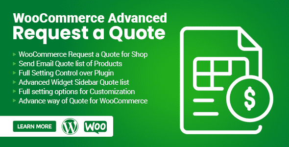 WooCommerce Advanced Request a Quote 2.9.4 主题